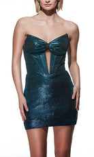 UNK-4844. Short, Off The Shoulder, Straight image 12