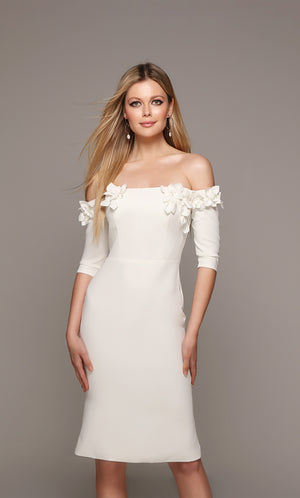 UNK-70003. Short, Off The Shoulder, Straight image 0