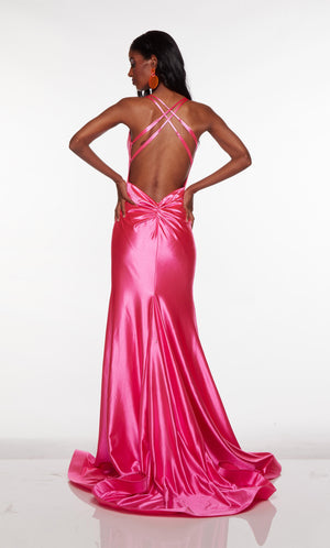UNK-61437. Long, Plunging Neckline, Fit N Flare image 7