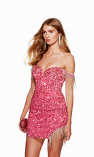 UNK-4757. Short, Off The Shoulder, Straight image 0
