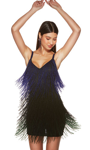 UNK-4875. Short, V-neck, Straight, Closed Back image 1
