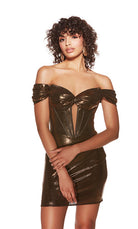 UNK-4844. Short, Off The Shoulder, Straight image 0