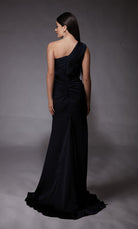 UNK-27697. Long, One Shoulder, Straight, Closed Back image 1