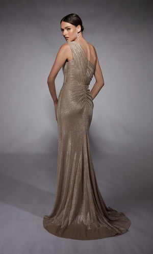 UNK-27763. Long, One Shoulder, Straight, Closed Back image 3