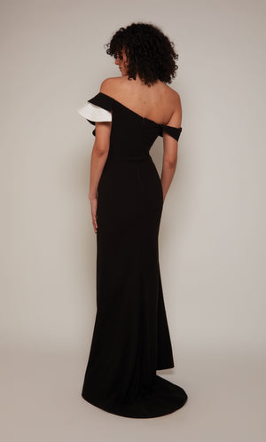 UNK-27672. Long, Off The Shoulder, Straight image 1