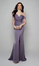 UNK-27558. Long, Off The Shoulder, Fit N Flare image 4