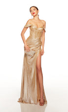 UNK-61472. Long, Off The Shoulder, Straight image 0