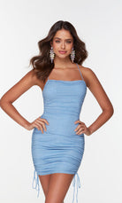 UNK-4571. Short, Square Neckline, Straight image 0