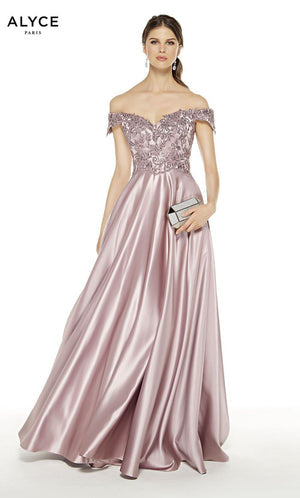 UNK-27393. Long, Off The Shoulder, Medium Fullness image 0