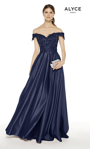 UNK-27393. Long, Off The Shoulder, Medium Fullness image 2