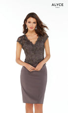 UNK-27441. Short, V-Neck, Straight, V Shaped Back image 2
