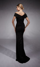 UNK-27710. Long, One Shoulder, Straight, Closed Back image 1