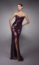 UNK-27704. Long, Strapless, Straight, Closed Back image 0