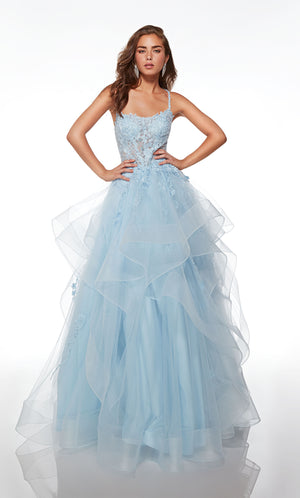 UNK-61094. Corset Dress, Sweetheart Neckline, Ballgown image 3