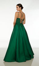 UNK-61570. Long, Plunging Neckline, Ballgown image 1