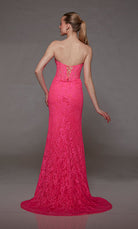 UNK-1804. Long, Sweetheart Neckline, Straight image 1