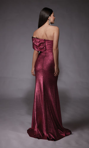 UNK-27663. Long, Off The Shoulder, Straight image 7