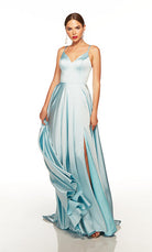 UNK-1749. Long, Sweetheart Neckline, A-line image 7