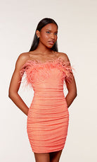 UNK-4728. Short, Strapless, Straight, Closed Back image 10