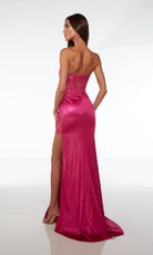 UNK-61496. Long, Strapless, Straight, Closed Back image 3