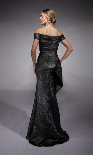UNK-27735. Long, Off The Shoulder, Straight image 1