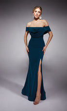 UNK-27746. Long, Off The Shoulder, Straight image 0