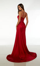 UNK-61486. Long, Plunging Neckline, Straight image 9