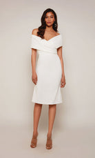 UNK-70023. Short, Off The Shoulder, Straight image 2