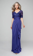 UNK-27595. Long, V-neck, Straight, V Shaped Back image 3