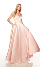 UNK-1754. Long, Sweetheart Neckline, A-line image 8