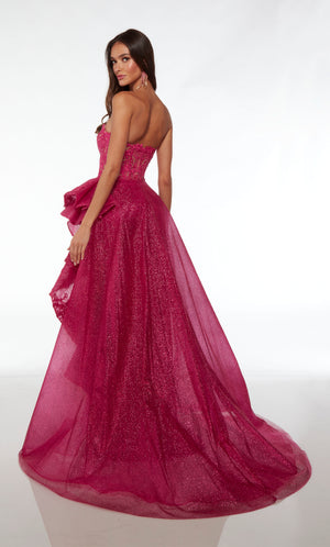 UNK-61496. Long, Strapless, Straight, Closed Back image 1