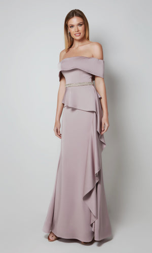UNK-27563. Long, Off The Shoulder, Straight image 2