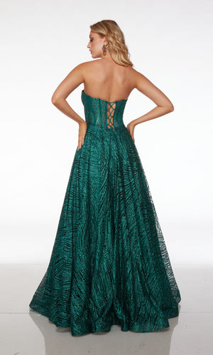 UNK-61580. Long, Sweetheart Neckline, A-line image 1