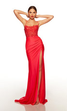 UNK-61469. Long, Scoop Neck, Straight, Strappy Back image 2