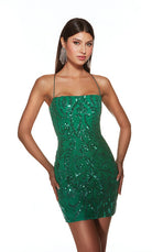 UNK-4903. Short, Square Neckline, Straight image 4