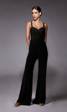 UNK-70074. Short, Sweetheart Neckline, Jumpsuit image 2
