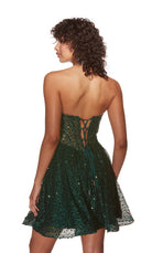 UNK-3776. Short, Sweetheart Neckline, A-line image 1