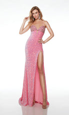 UNK-61666. Long, Sweetheart Neckline, Straight image 0