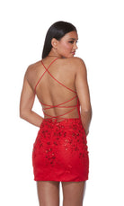 UNK-4620. Short, Sweetheart Neckline, Straight image 6