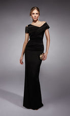 UNK-27710. Long, One Shoulder, Straight, Closed Back image 0