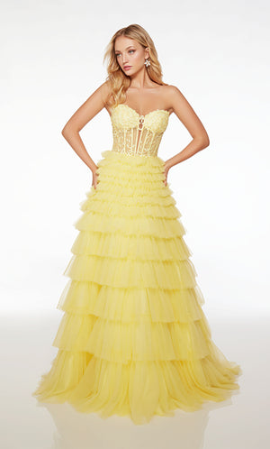 UNK-61553. Long, Sweetheart Neckline, Ballgown image 2