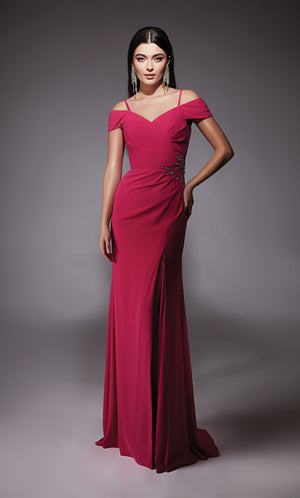 UNK-27645. Long, Off The Shoulder, Straight image 0