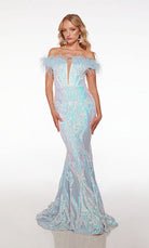 UNK-61650. Long, Off The Shoulder Neckline, Mermaid image 0