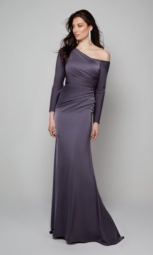 UNK-27557. Long, Off The Shoulder, Straight image 3