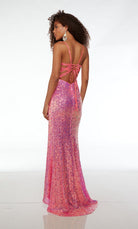UNK-61556. Long, Plunging Neckline, Straight image 6
