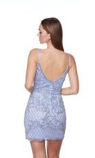 UNK-4660. Short, Square Neckline, Straight image 1