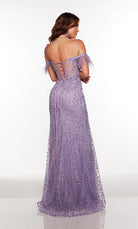 UNK-61405. Long, Sweetheart Neckline, Fit N Flare image 1