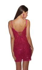 UNK-4812. Short, Plunging Neckline, Straight image 1