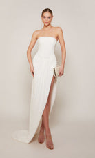 UNK-70042. Long, Strapless, High-low, Closed Back image 4