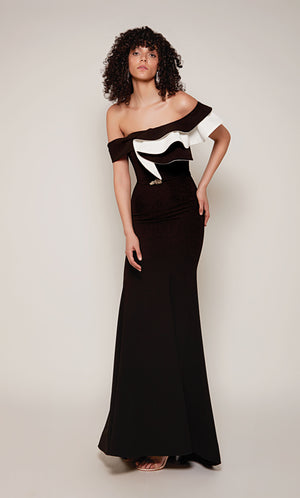 UNK-27672. Long, Off The Shoulder, Straight image 7